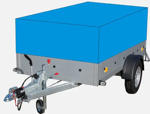 Anhängerplane - Hochplane